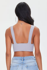 Ribbed Knit Crop Top