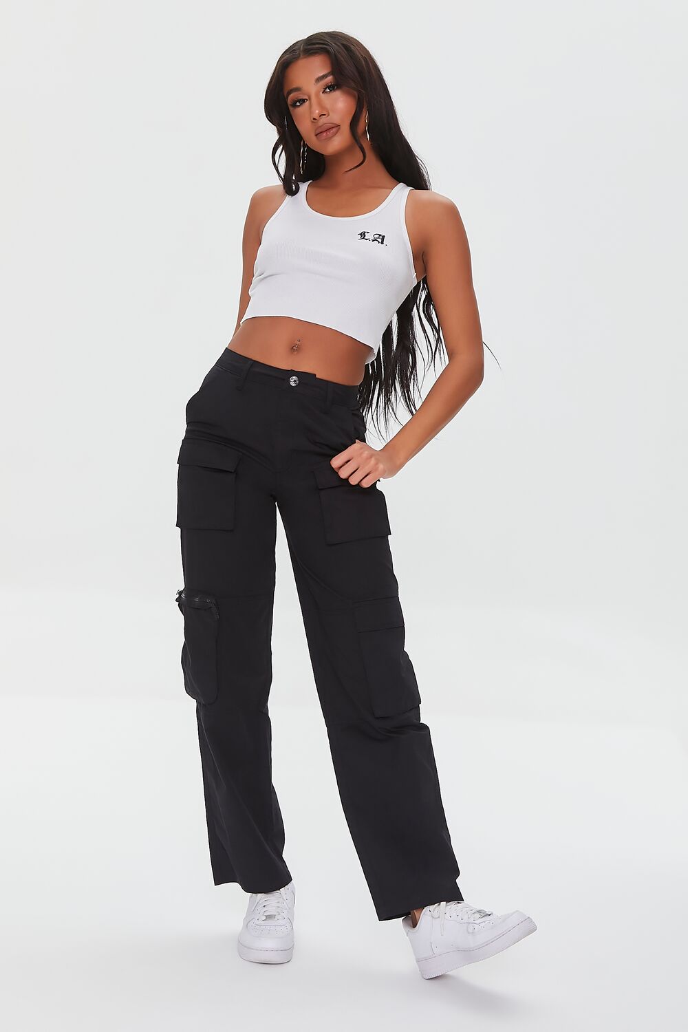 Twill Cargo Pants