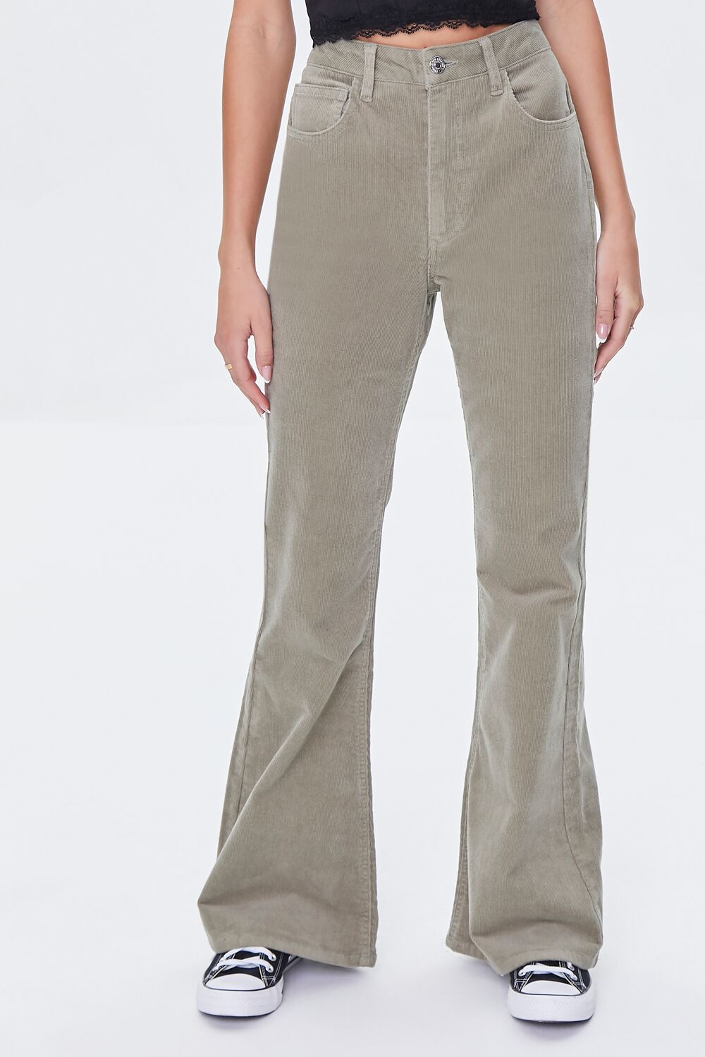 Corduroy Flare Pants