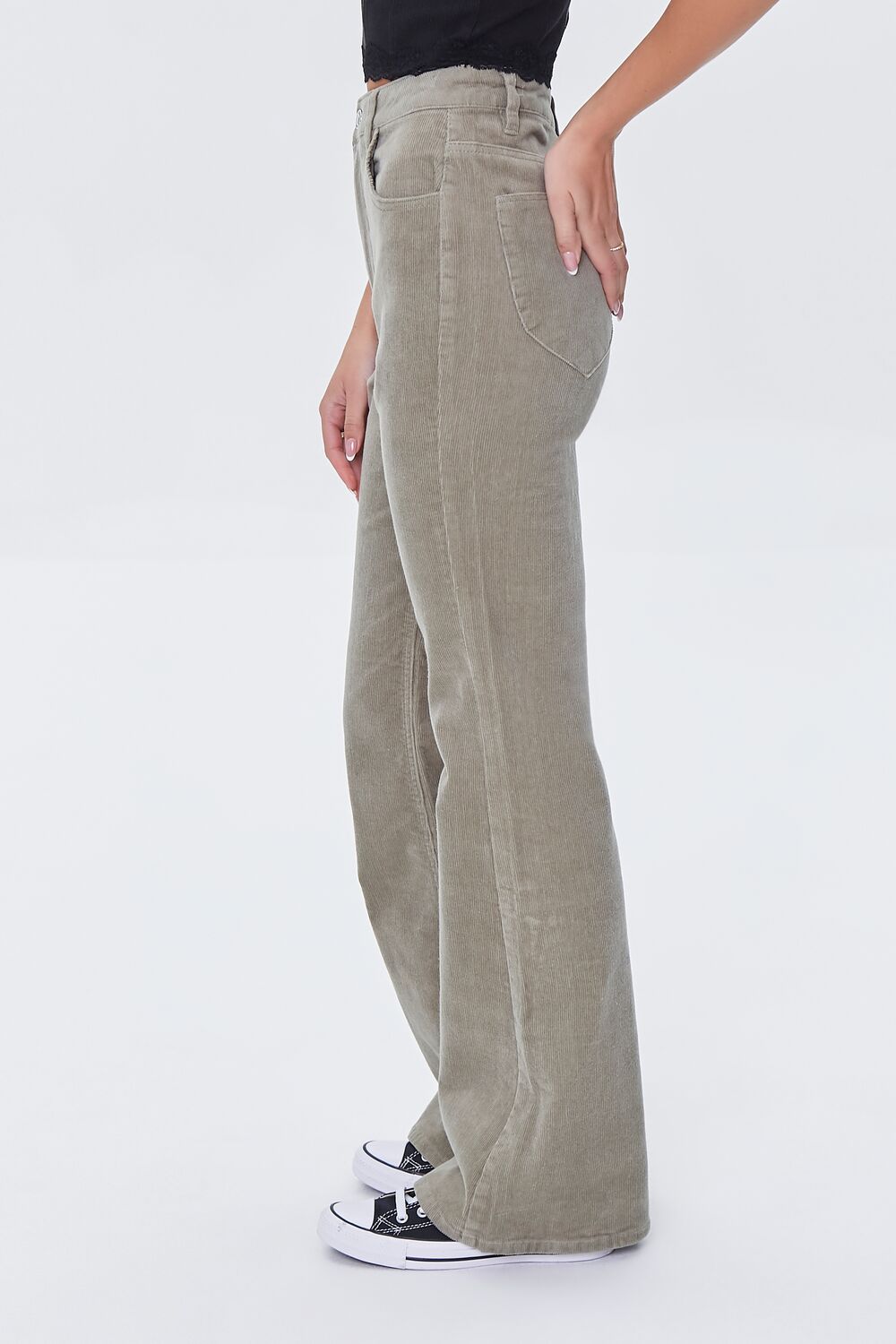Corduroy Flare Pants