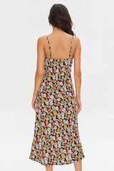 Floral Print Midi Dress