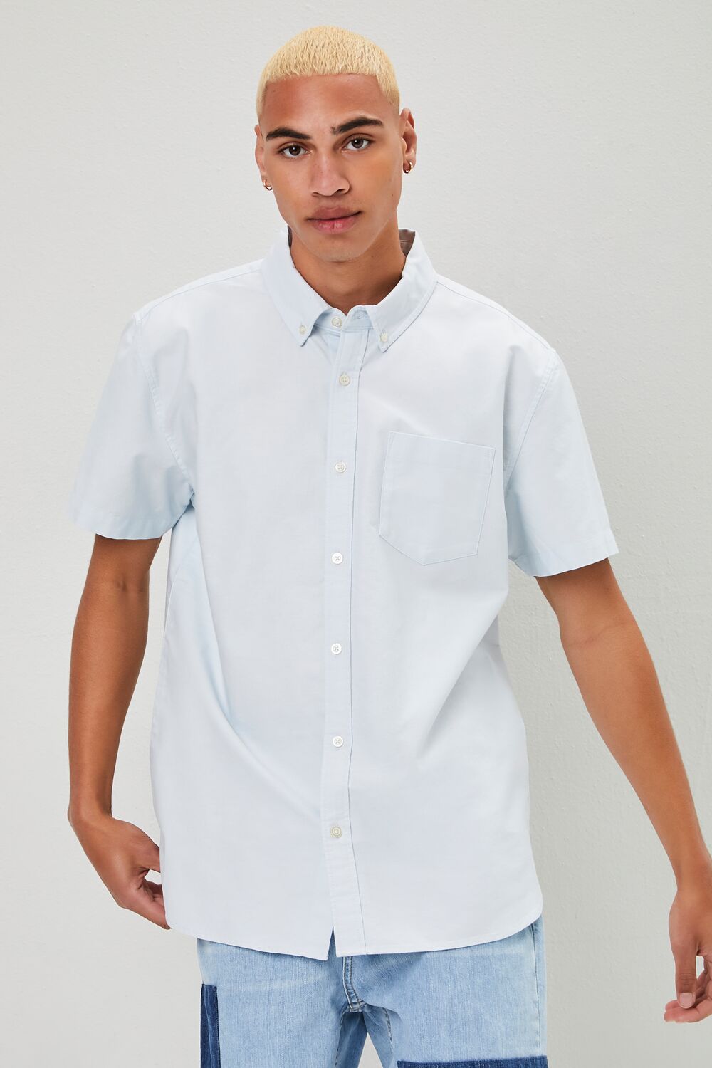 Pocket Button-Front Shirt