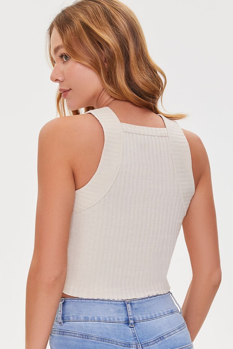 Ribbed Knit Crop Top
