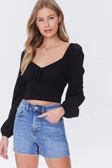 Raw-Cut Denim Shorts