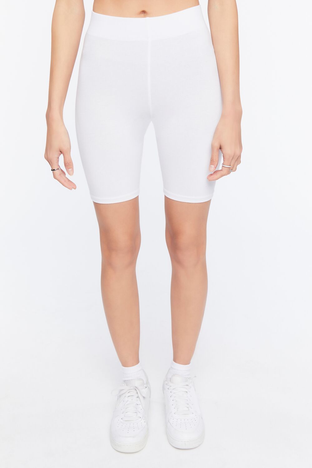 Basic Cotton Biker Shorts