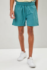 Recycled Nylon Drawstring Swim Trunks