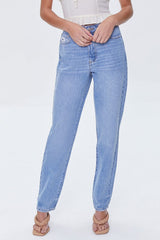High-Rise Mom Long Jeans