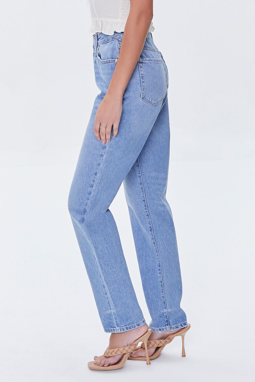 High-Rise Mom Long Jeans