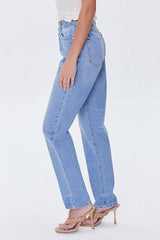 High-Rise Mom Long Jeans