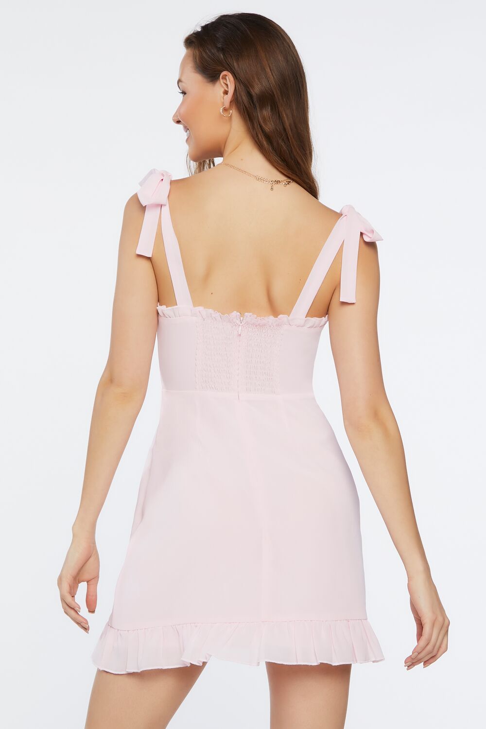 Tie-Strap Sweetheart Dress