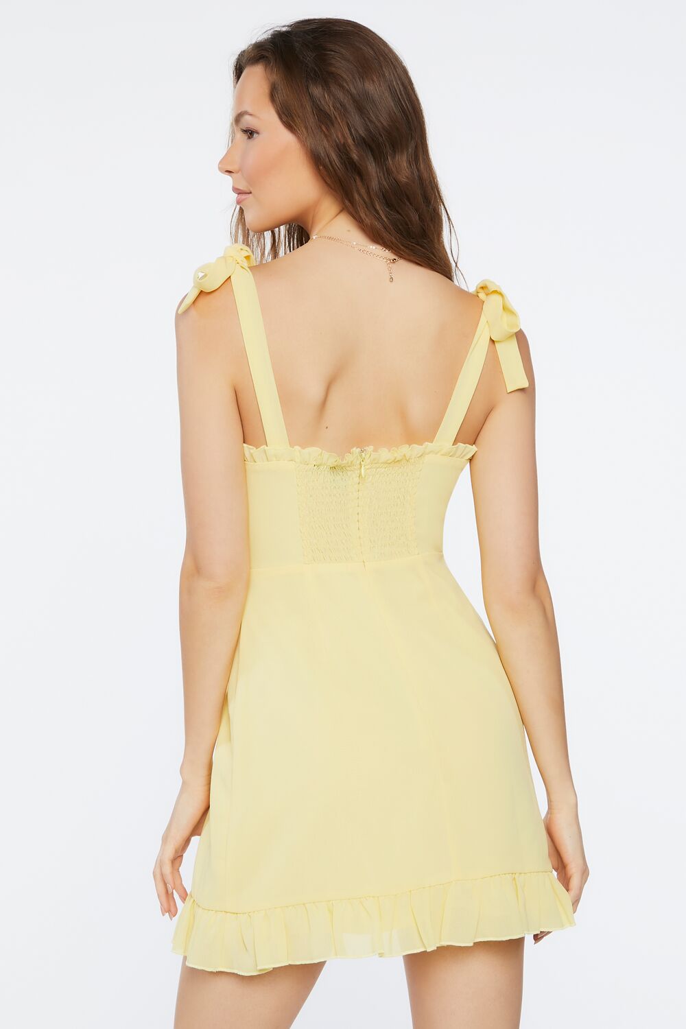 Tie-Strap Sweetheart Dress