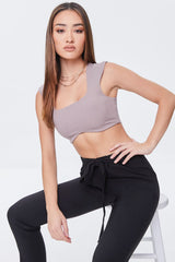 Ribbed Knit Crop Top