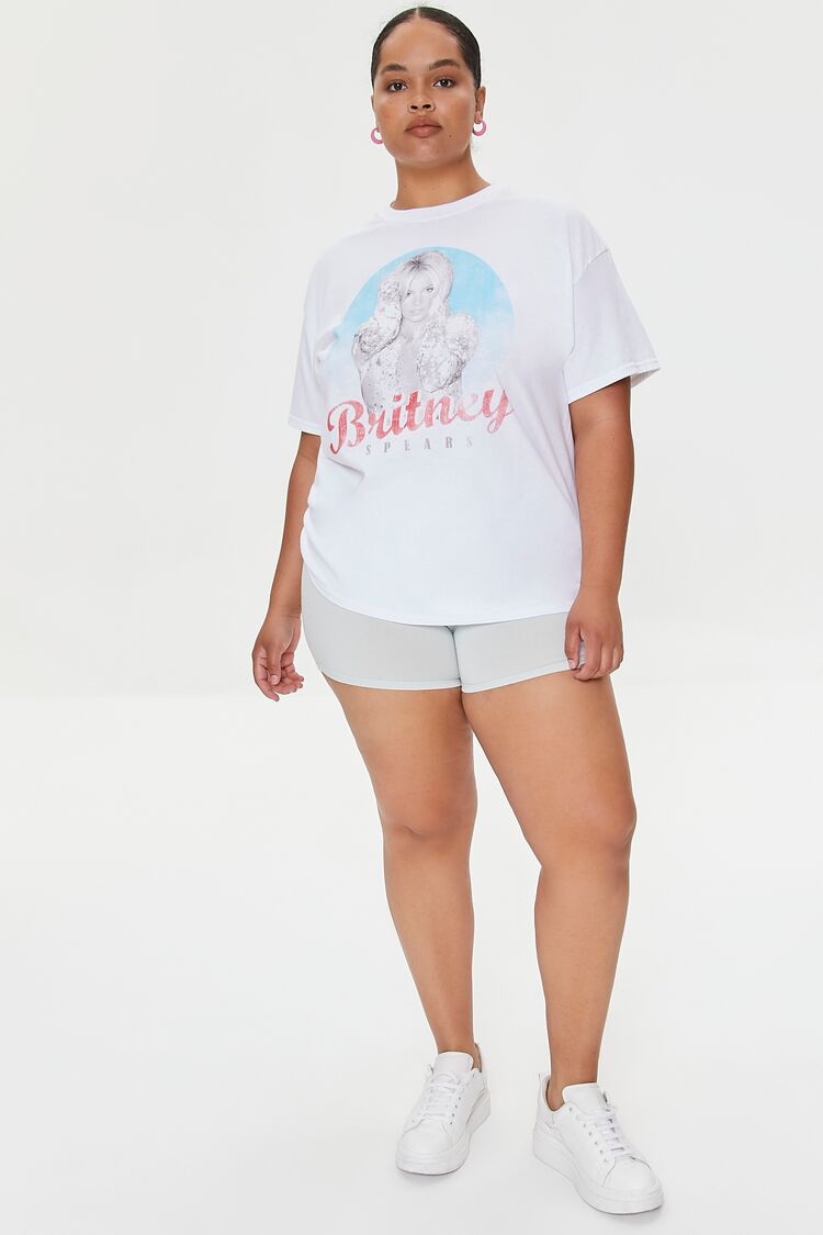 Plus Size Basic Organically Grown Cotton Hot Shorts