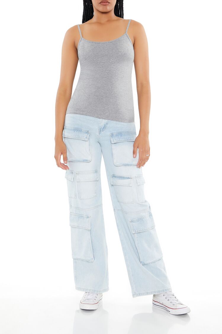 Cotton Scoop Neck Cami