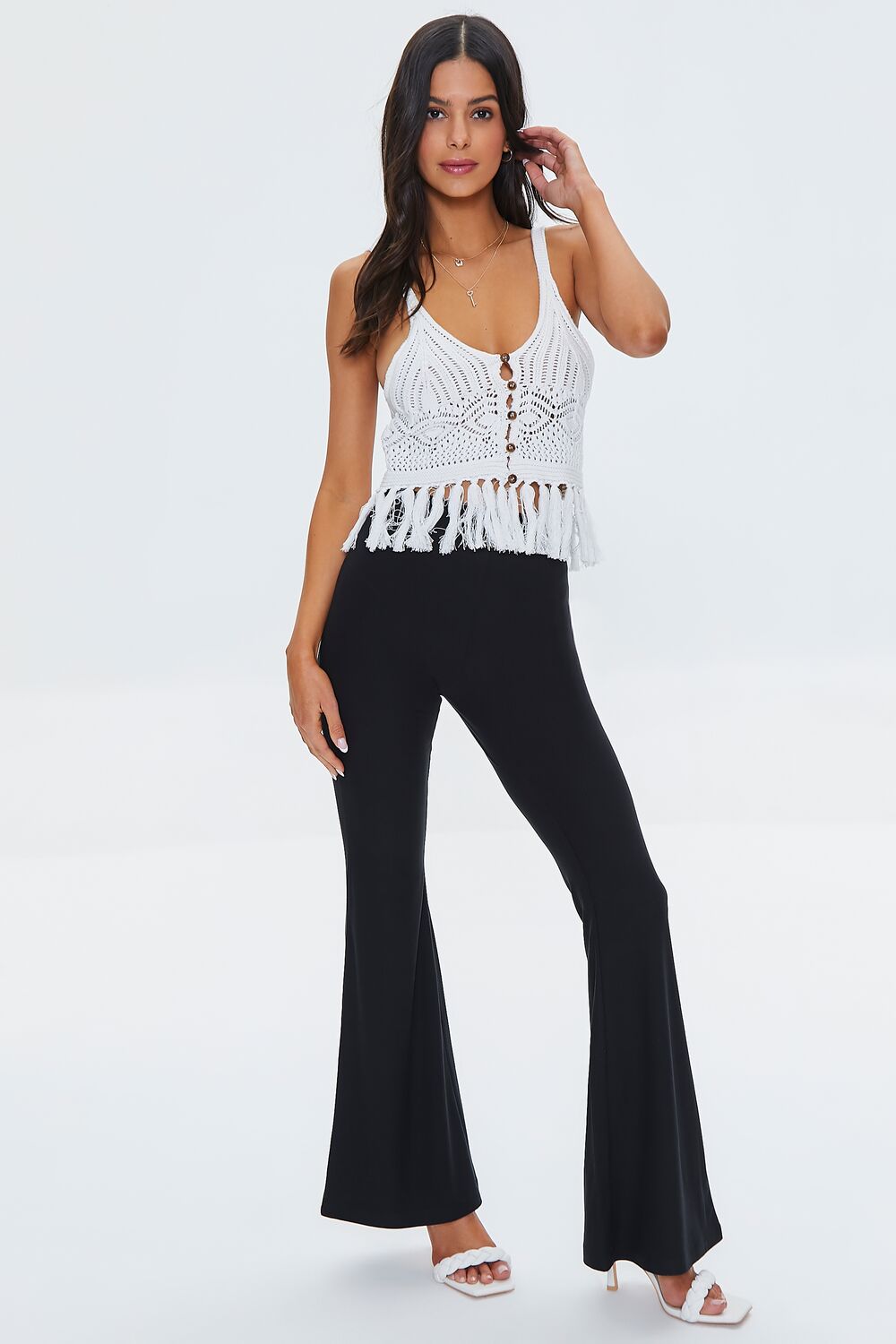 Flare Knit Pants
