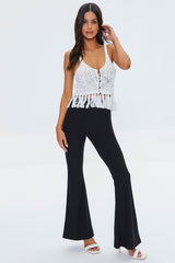Flare Knit Pants