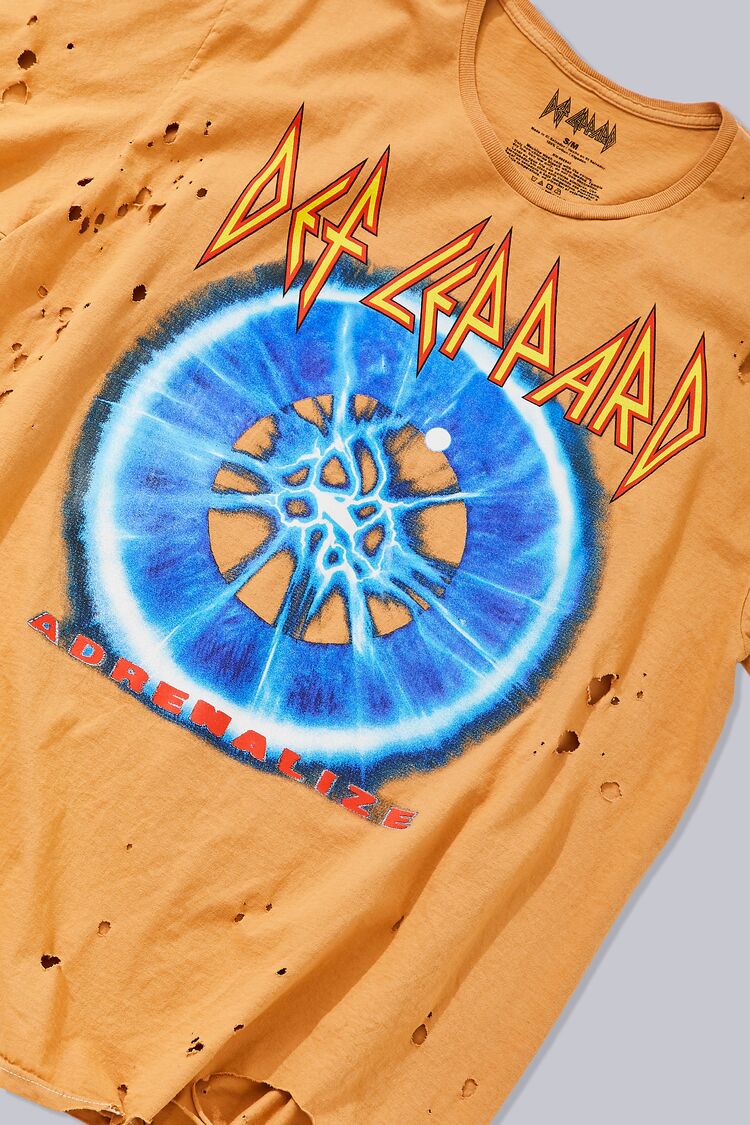 Def Leppard Graphic Distressed Tee