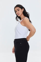 Plus Size Cropped Tank Top