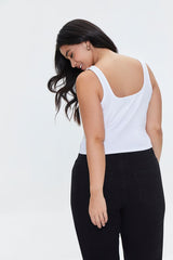 Plus Size Cropped Tank Top