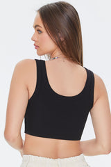 Ribbed Knit Crop Top