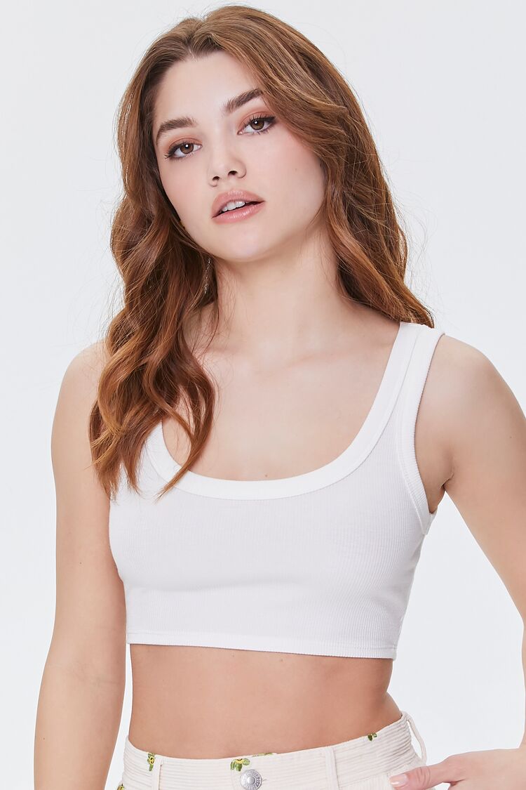 Ribbed Knit Crop Top