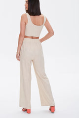 Crop Top & Pants Set