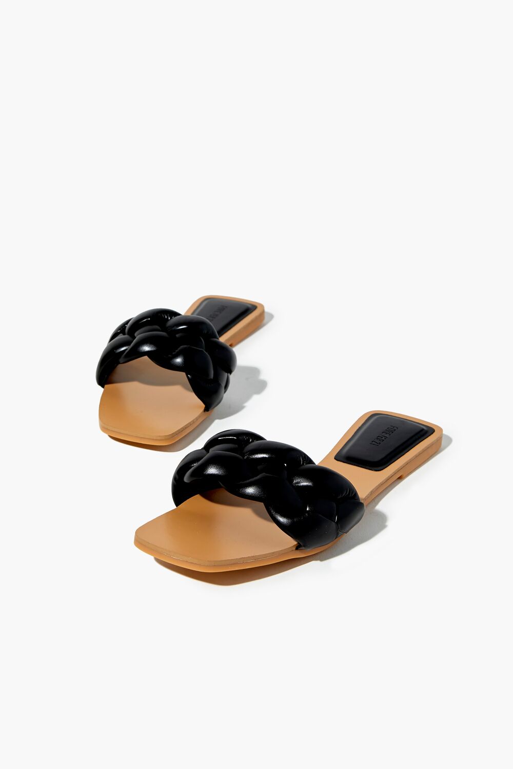 Braided Slip-On Sandals