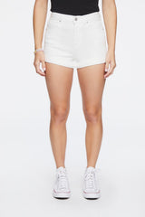 Curvy High-Rise Denim Shorts