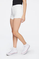 Curvy High-Rise Denim Shorts