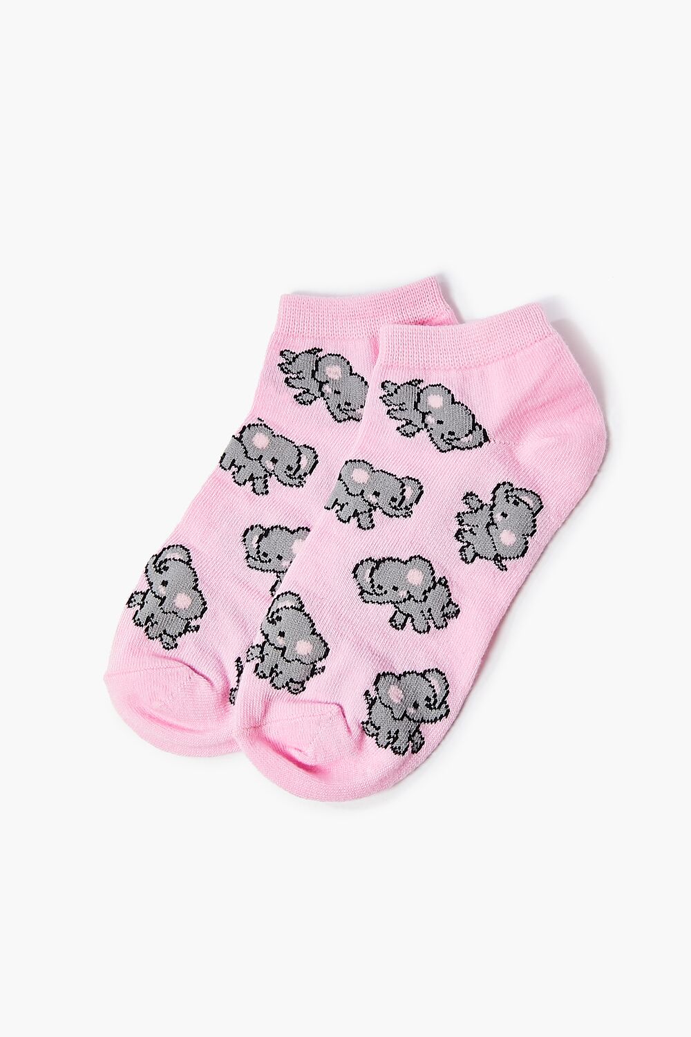 Elephant Print Ankle Socks