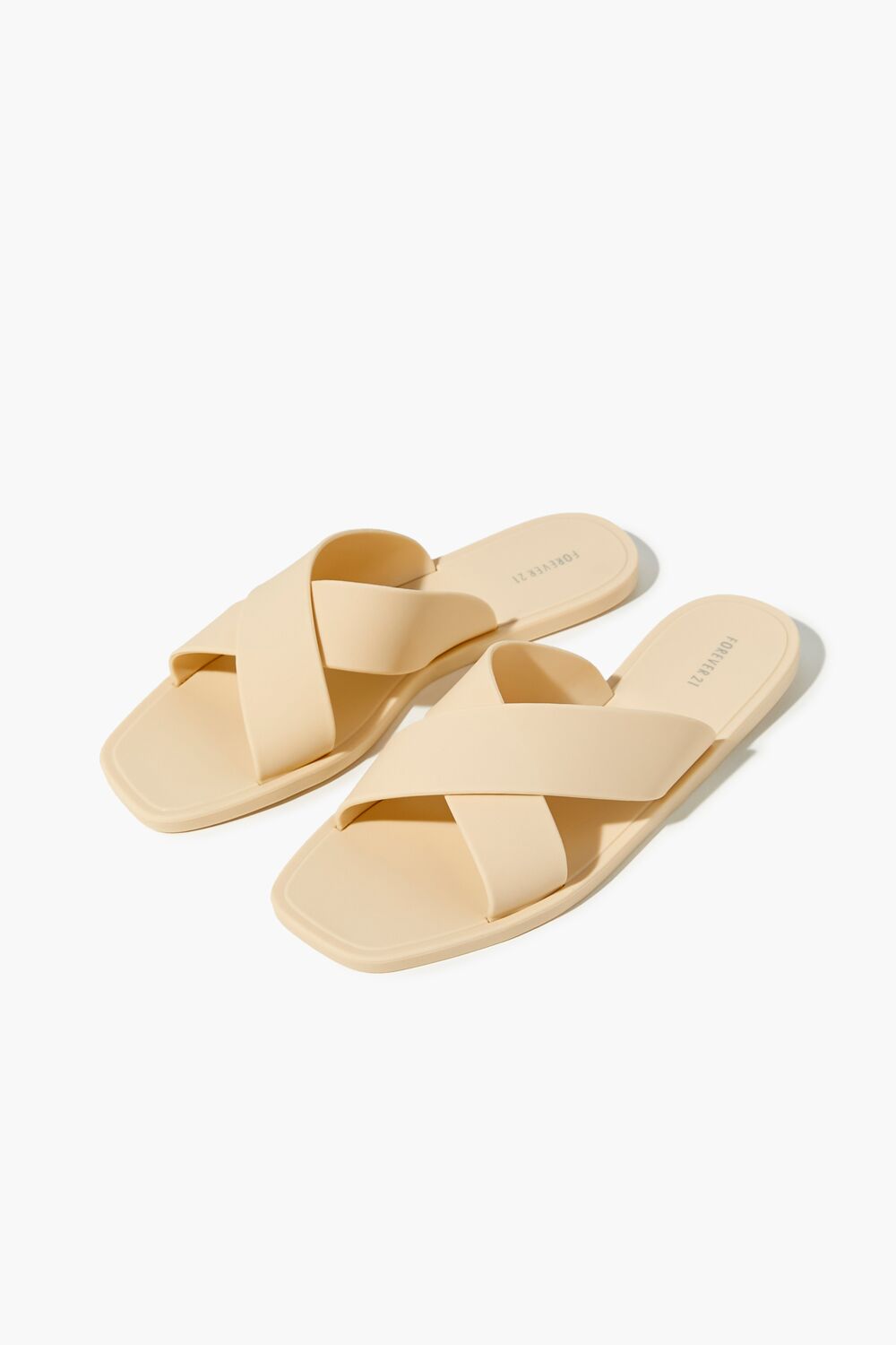 Crisscross Slip-On Sandals