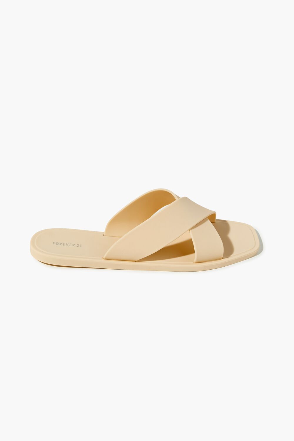 Crisscross Slip-On Sandals