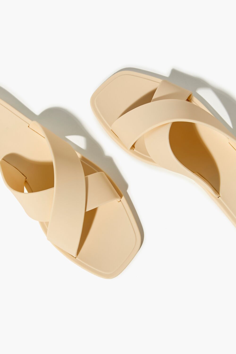 Crisscross Slip-On Sandals