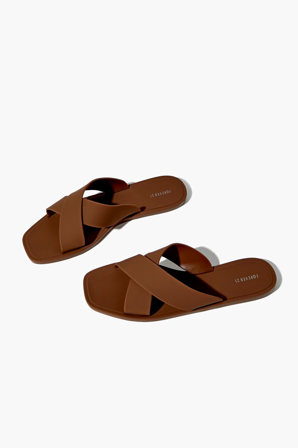 Crisscross Slip-On Sandals