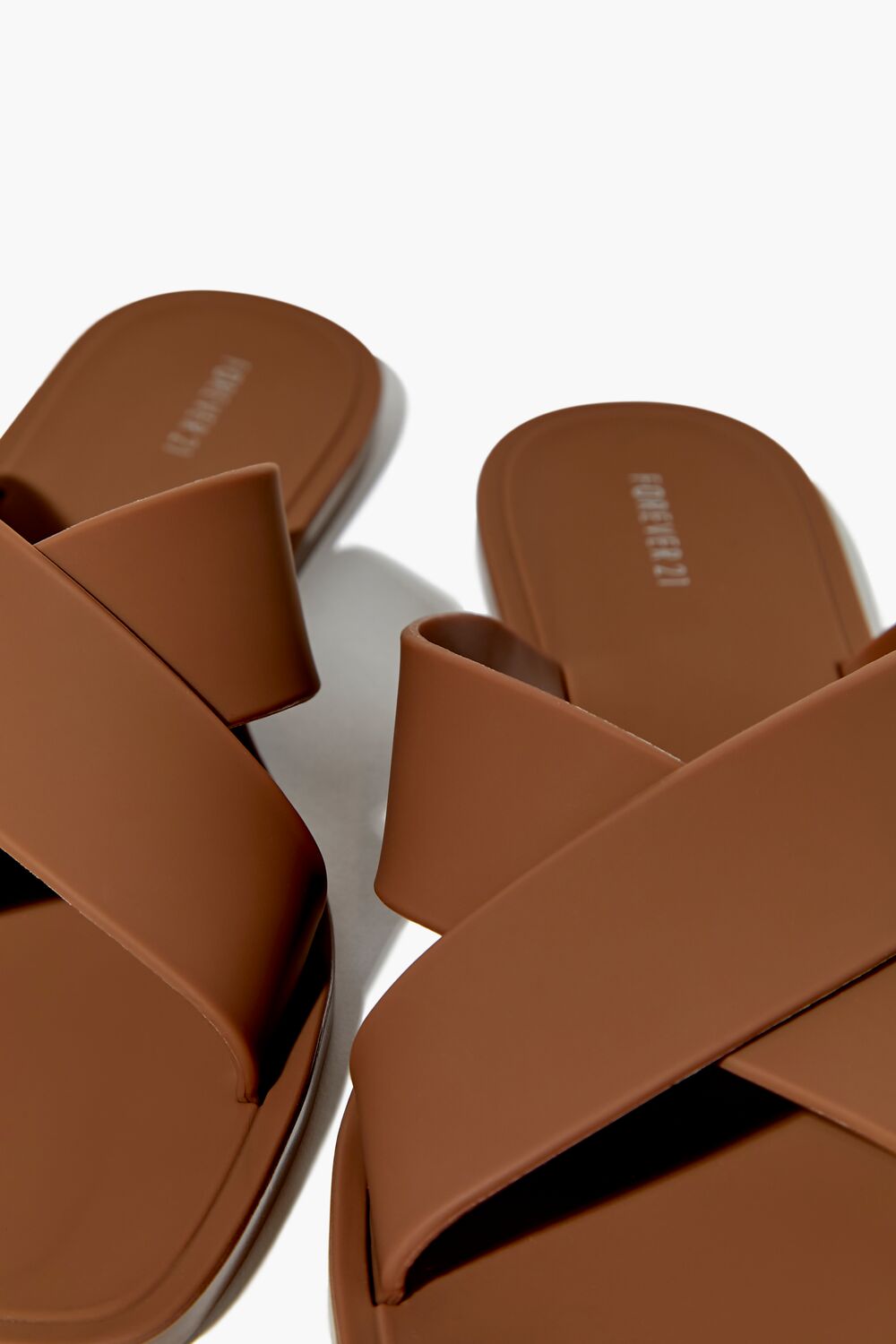 Crisscross Slip-On Sandals
