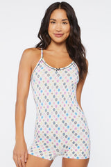 Seamless Floral Lounge Romper