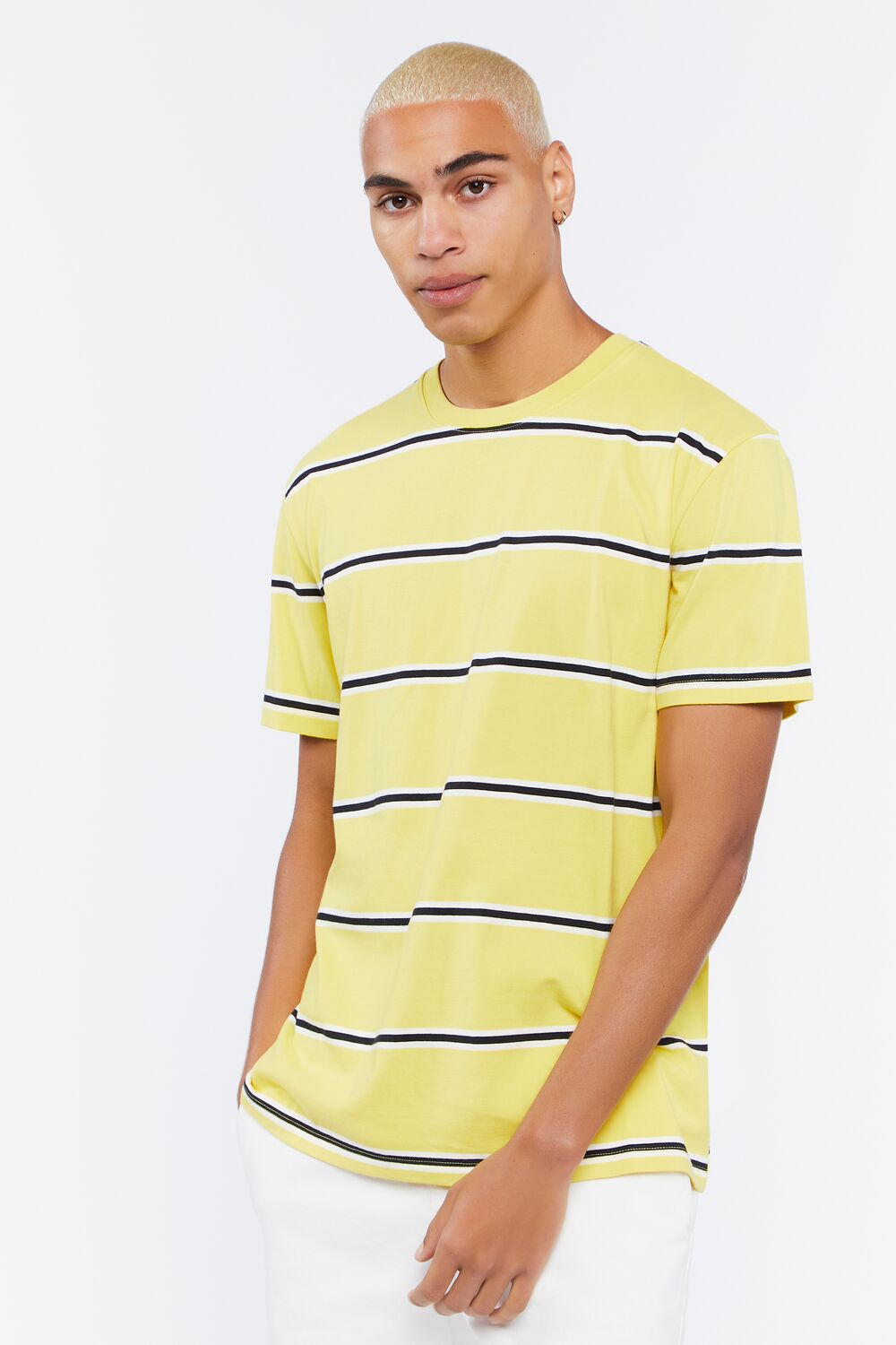 Striped Crew Tee