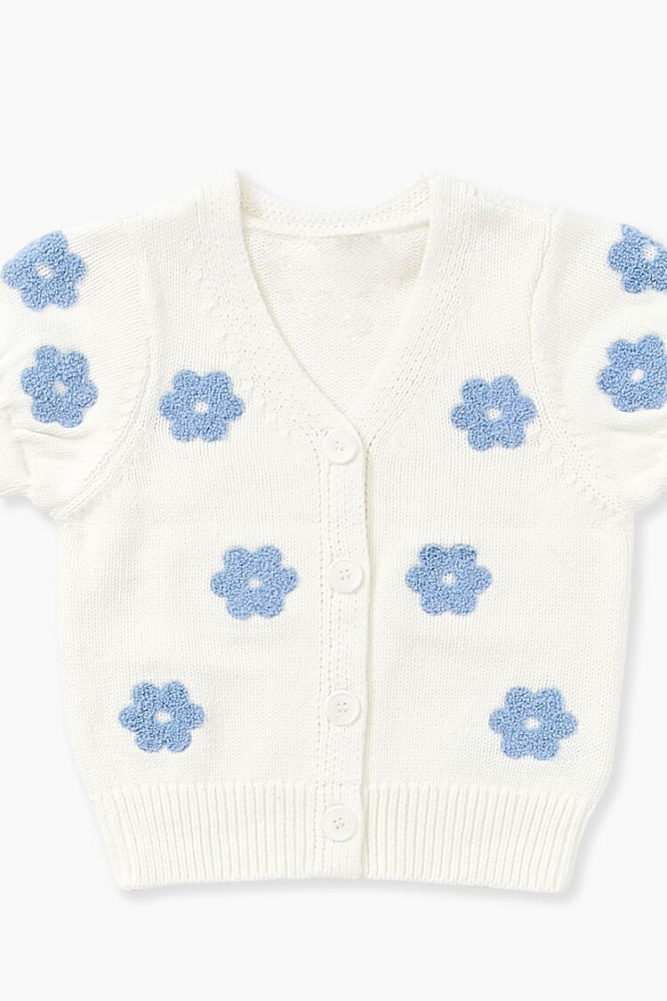 Girls Floral Cardigan Sweater (Kids)