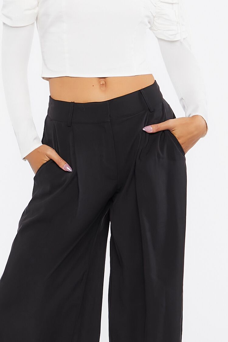 High-Rise Wide-Leg Pants
