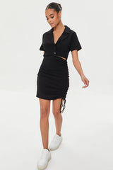 Cutout Bodycon Mini Dress