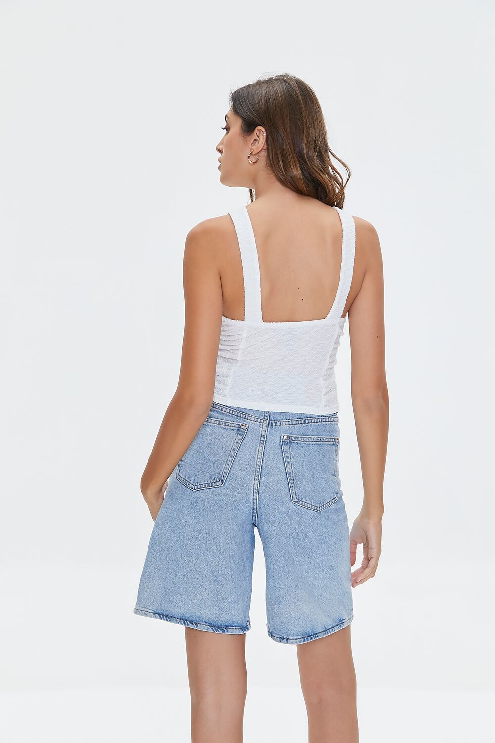 V-Strap Cutout Crop Top