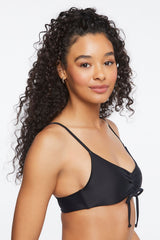 Ruched Bralette Bikini Top