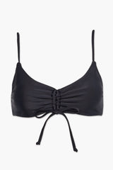 Ruched Bralette Bikini Top