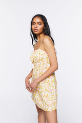 Floral Print Cami Mini Dress