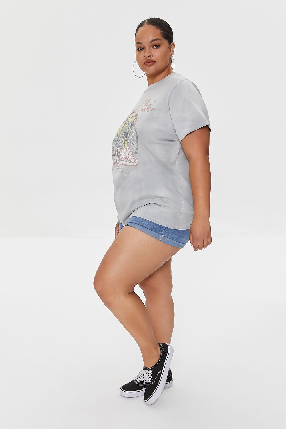 Plus Size Beach Side Graphic Tee