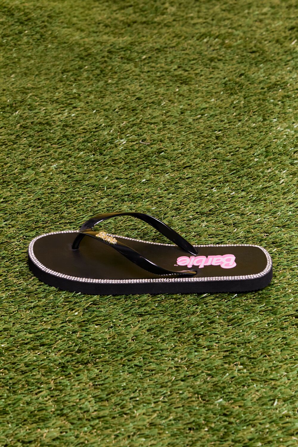 Barbie鈩?Rhinestone Flip Flops