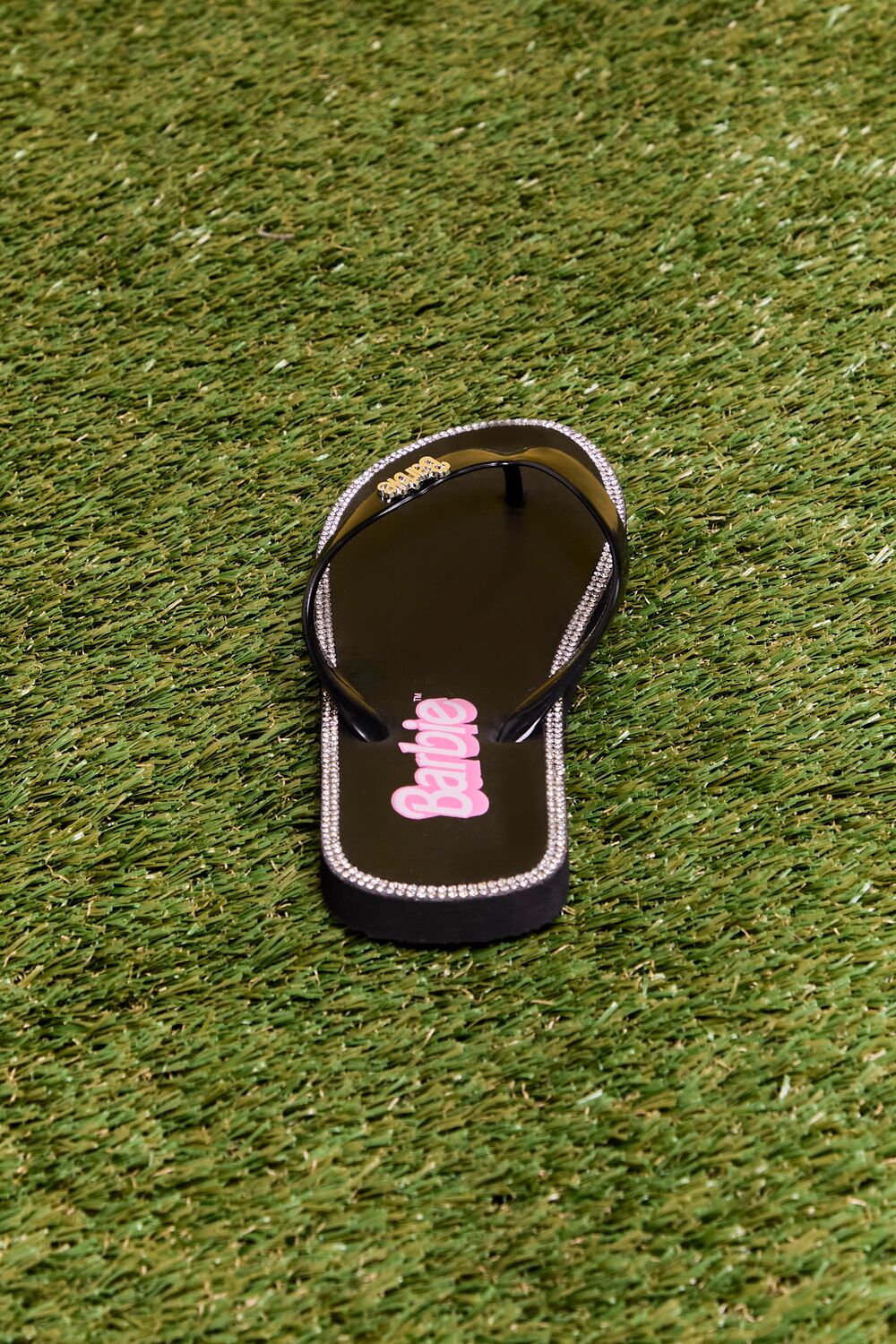 Barbie鈩?Rhinestone Flip Flops