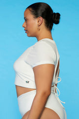 Plus Size Sports Illustrated Rash Guard Swim Top