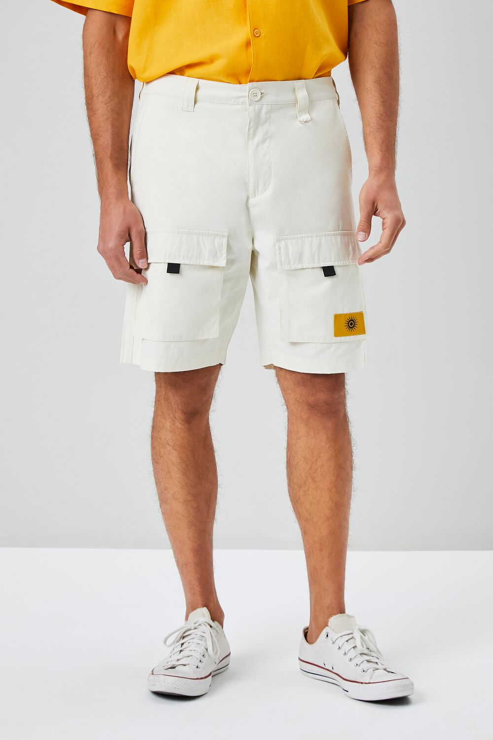 Sun Patch Graphic Cargo Shorts