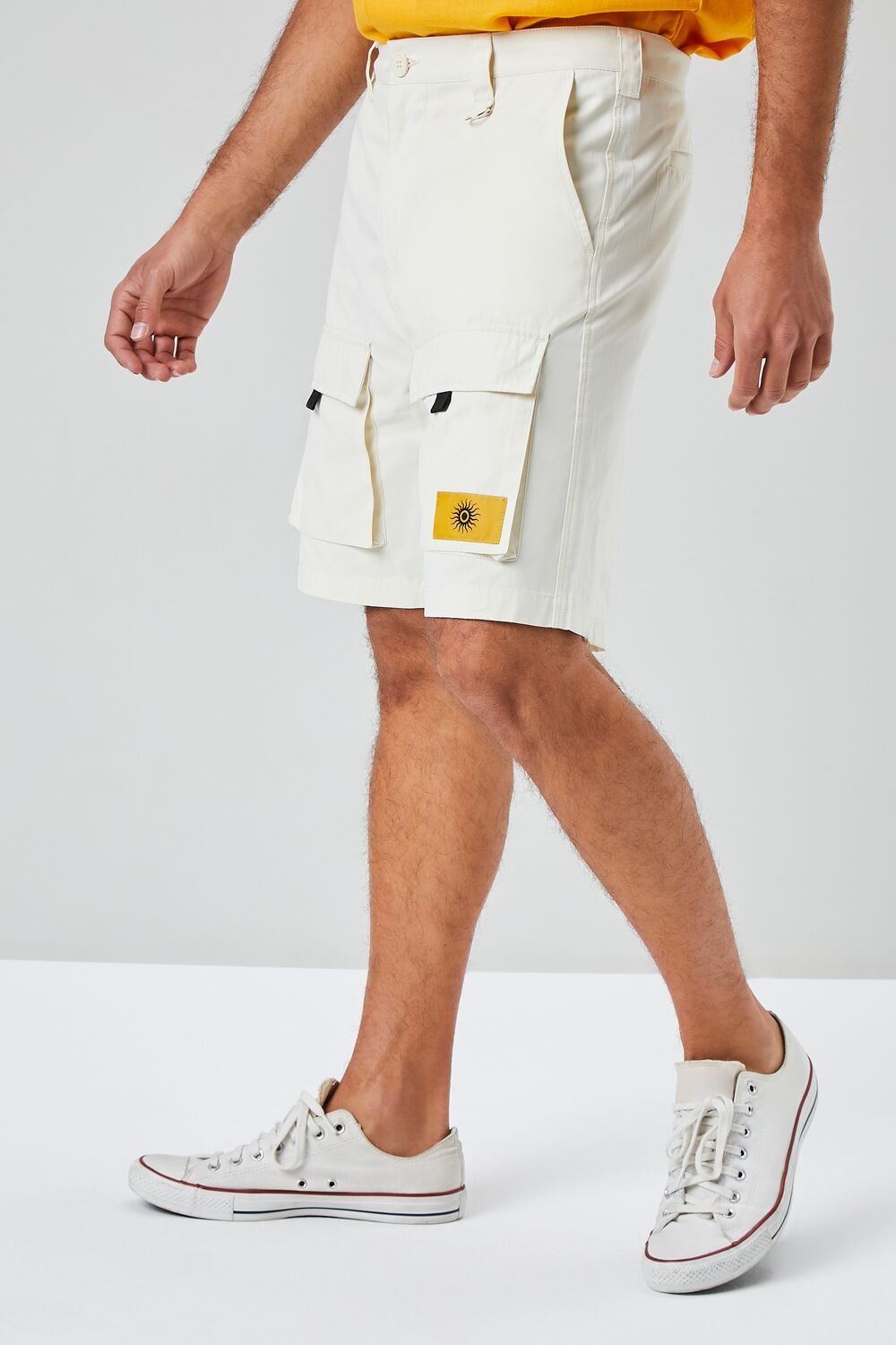 Sun Patch Graphic Cargo Shorts